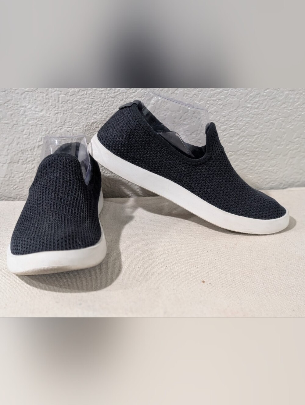 Allbirds Women's Tree Lounger slip-on sneakers Navy Knit Size 8 Walking Casual